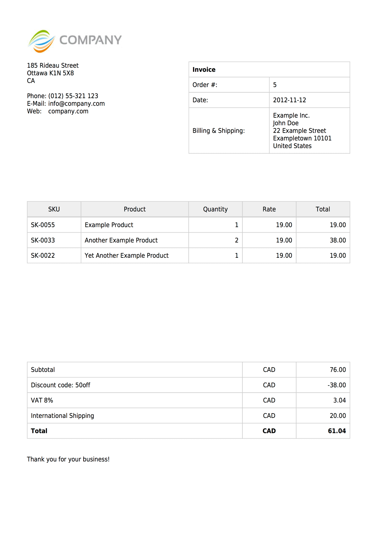 Automatic invoices for your Shopify store Invoicify.me Automatic invoices for your Shopify store Invoicify.me